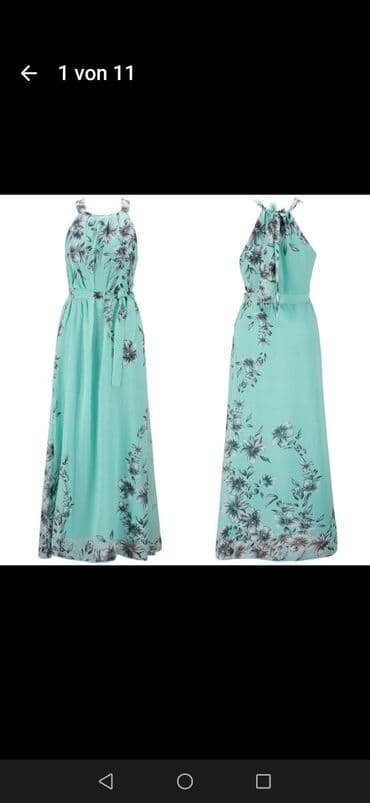 jednodelne pidzame h: L (EU 40), color - Turquoise, Cocktail, With the straps — 1