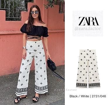 Pantalone: ZARA pantalone –2100 din
S M L
Boja: Black/White — 2