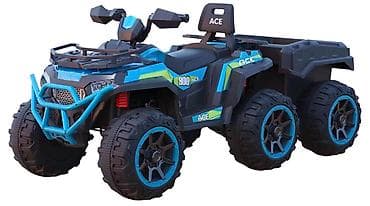 Auto na baterije ATV Veliki + prikolica TS-153-C-PL-40 (plava) -