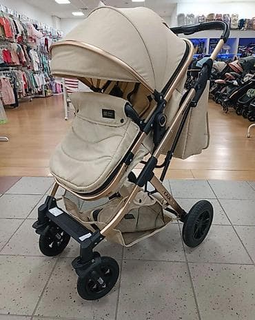 suncobran za kolica: Kikka Boo Kaia – 3u1 kombinovana kolica, boja beige (SKU: KKB1) Opis — 8