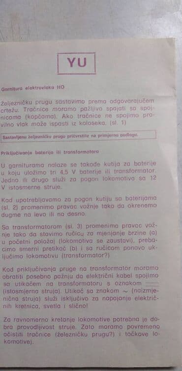sila sve epizode sa prevodom na srpski: Mehano elektricni tramvaj HO,kompletan i ispravan 24 spojnice,sine — 3