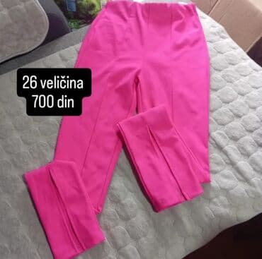 kargo pantalone h m: Moderne ženske pantalone u vibrantnoj roze boji. Ovaj model — 1