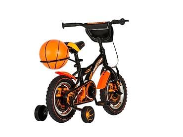 pleteni džemperi za decake: Bicikl kids Visitor Basket 12" – crno‑narandžasti Dečiji bicikl sa — 3