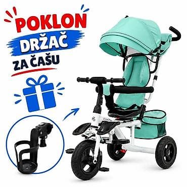 nickelodeon bojanke za djecu: Tricikl sa rotirajucim sedištem (art 419) + poklon Drzač čaše - 10000 — 4