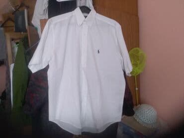 mokasine novi sad: Shirt Short sleeves, L (EU 52), Denim Co, color - White, Cotton — 1