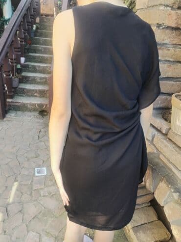 c a haljine 2022: XS (EU 34), color - Black, Cocktail, Other sleeves — 3