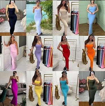 pinko majice: 🔥Ženske dugačke haljine na bretele – uski kroj ✅✅1700 din jedna ili — 1