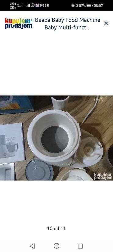 sokovnik i blender 2 u 1: BEABA Babycook Original – aparat za pripremu hrane za bebe - — 6