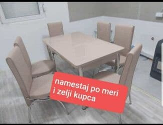 Kids' furniture: 🔥Akcija🔥 Sto i 6 stolica СЕNА КОМРLЕТА: 260€ TRPEZARIJSKI STO — 11