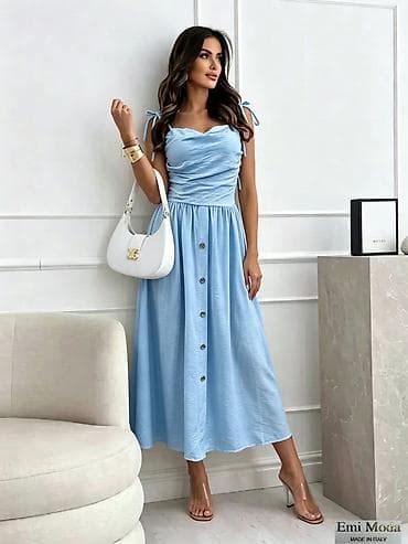 moda haljine: 05. Midi haljina Emi Moda – Made in Italy 2.900 dinara - Romantičan — 3