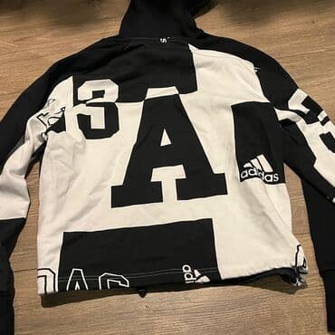 Venčanice i aksesoari: Duks, M (EU 50), Adidas, bоја - Crna, Sa kapuljačom — 2