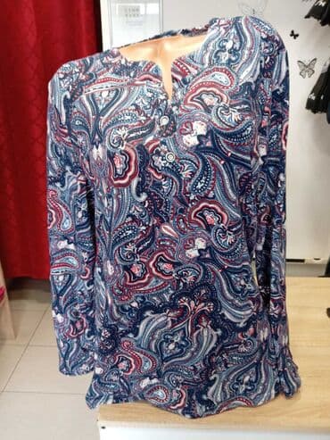 Košulje, bluze i tunike: XL, Viskoza, bоја - Šareno — 2