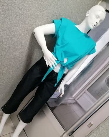 Skirts: XL, color - Light blue — 3