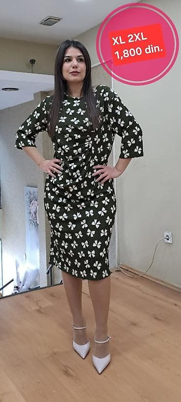 st george odeca: Ženske haljine – više modela i dezena - Krojevi: A‑kroј midi, ravna — 3