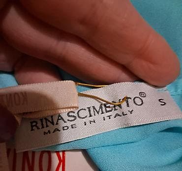 Bluze: Ženska bluza Kontatto/Rinascimento – tirkizna - Brend: Rinascimento — 3