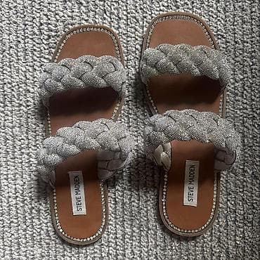 Steve Madden ženske sandale sa dva remena - Model: ravne sandale sa