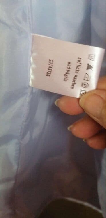 Haljine: Pikovana ženska jakna u svetloplavoj boji - Tkanina sa dijamantskim — 7