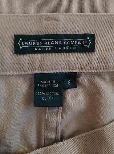 stone island kacketi: Ralph Lauren pamučne tri četvrt ženske pantalone Prelepe superiorne — 9