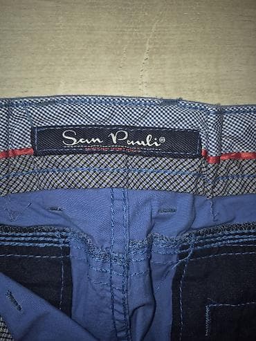 stradivarius s: Pantalone, bоја - Svetloplava — 3