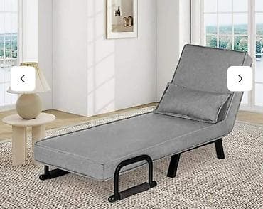 namestaj: 3u1 Sklopiva Fotelja na Razvlačenje – Fotelja, Krevet i Ležaj u Jednom — 2