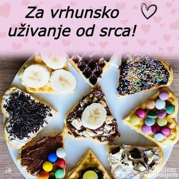 aparat za vafle 3 u 1: Aparat za galete i vafle sa nelepljivom podlogom u obliku srca obroci — 5