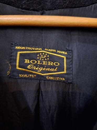 etirel jakne katalog: Dugi crni kaput – Bolbro Original - Klasičan dvoredni kroj sa — 2