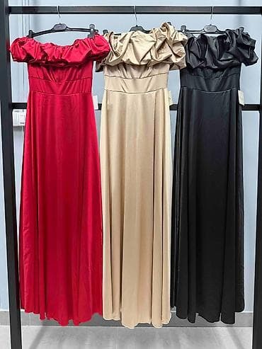 Skirts: Haljina saten – 4200 din Elegantna duga satenska haljina sa bogatim — 2