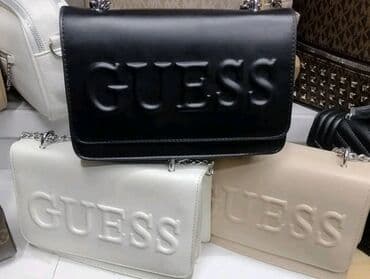 Venčanice i aksesoari: Torba za rame, Guess, Materijal: Veštačka koža — 2