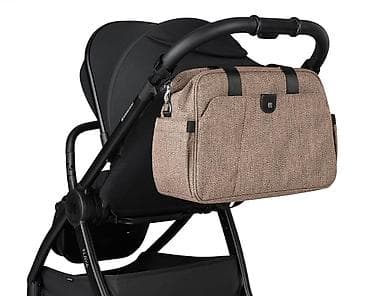 bez haljina: KIKKA BOO KikkaBoo Torba za mame Chelsea Premium – beige (šifra: KKB2) — 8