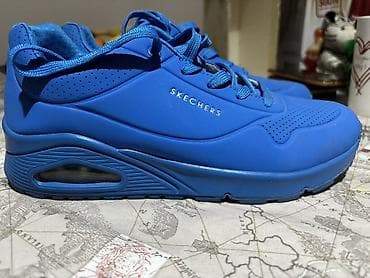 nike patike jordan: Skechers patike – plave. Dva puta ako su obuvene. - Model sa — 3