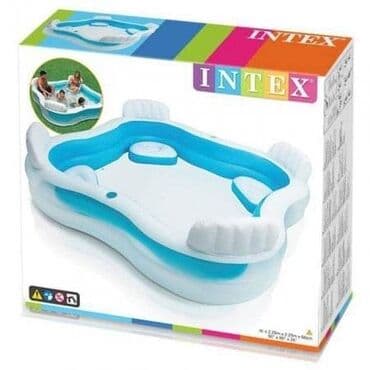 bazen intex 610x305x122: Intex Swim Center Bazen sa sedištima ( kk56475 ) Dimenzije: 229 cm x — 1