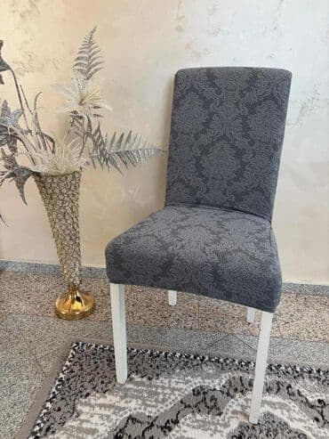 svetlece zavese za novu godinu: AKCIJA🌺AKCIJA🌺AKCIJA🌺 Žakard navlake za stolice bez karnera 6 komada — 3