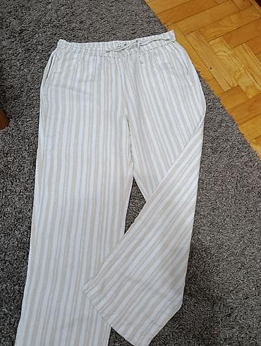 TOM TAILOR ženske pantalone od lana, veličina 40. - Materijal: lan na lalafo.rs TOM TAILOR ženske pantalone od lana, veličina 40. - Materijal: lan
