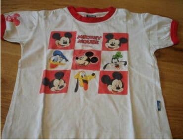 šaim se majice: Originalna Disney majica,kao nova, i prilicno skupo placena. Na njoj — 1