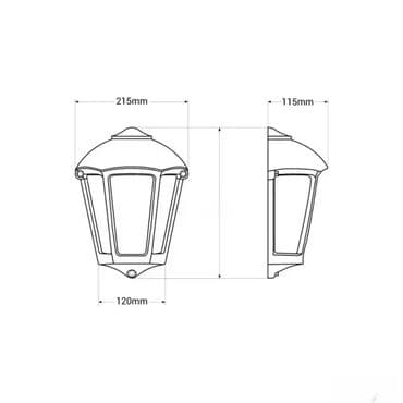 lava lamp cena: Zidna lampa, bоја - Bela, Novo — 3