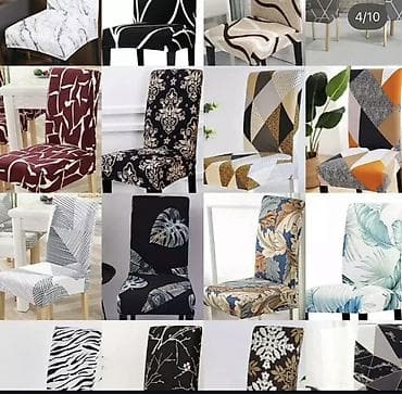 drvene stolice: ✅Elastične navlake za trpezarijske stolice ✅6 kom od 2200 do 2600 din — 2