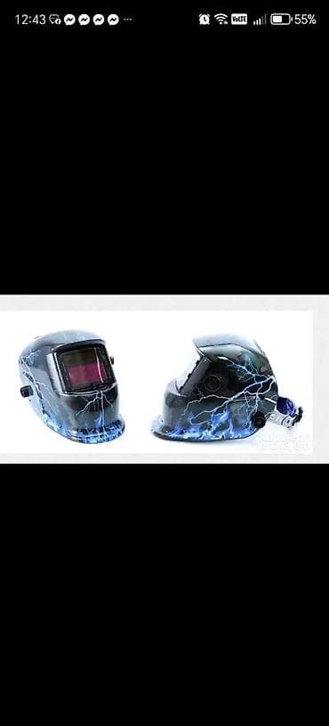 filter vazduha za kosacicu: Automatska maska za varenje – dizajn munja ili plamen - — 2