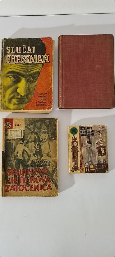 ☆ Na prodaju po jednoj ceni set od 4 starije knjige na na lalafo.rs ☆ Na prodaju po jednoj ceni set od 4 starije knjige na