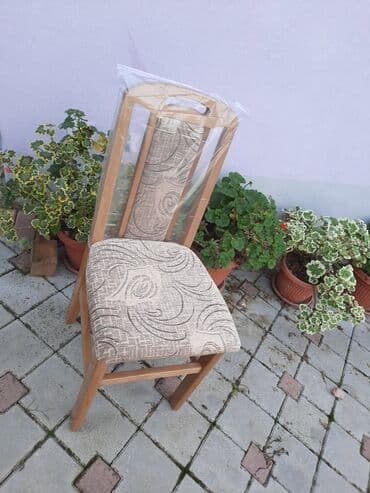 bele stolice: Stolice rupa u hrast braon 30e a bela 32e — 4