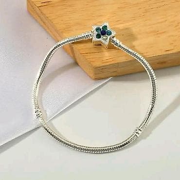 pandora me narukvica: Pandora narukvica Vel:21cm Cena:2200din (Samo narukvica bez — 8