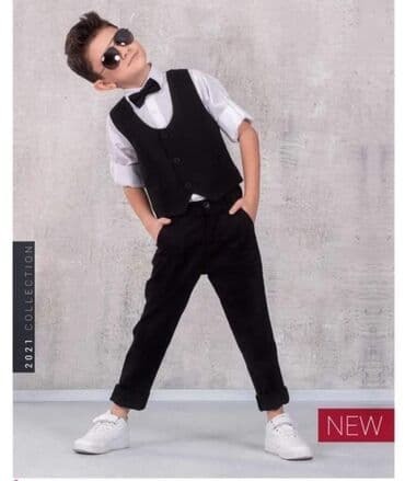 Set: Shirt, Trousers, Vest