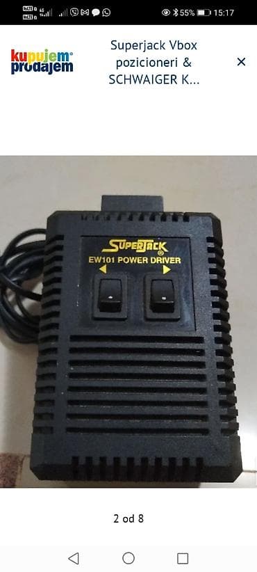 multimedija za auto cena: SuperJack EW101 Power Driver – napajanje/ručni kontroler za — 2