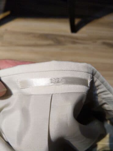tech fleece 1:1: Muško odelo – komplet sako i pantalone, svetlo bež/šampanj boje. - — 20
