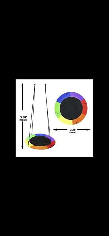 gnezdo za bebe 3 u 1: Ljuljaska gnezdo precnik 100cm — 1
