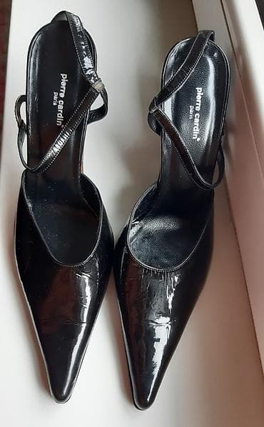 pantalone laura t: Pierre Cardin ženske cipele na štiklu - Model: slingback sa otvorenom — 2