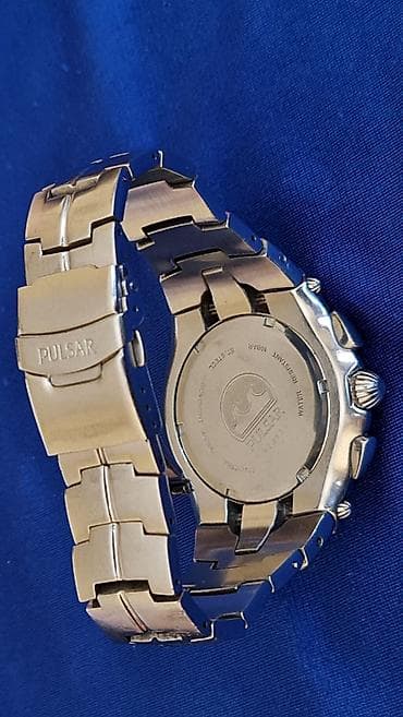 polovno srebro cena: Pulsar muški hronograf – 100M - Brend/model: Pulsar Chronograph 100M — 2