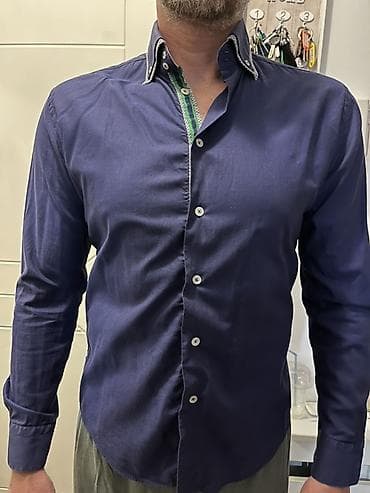 deda mraz odelo: Košulja Zara, bоја - Tamnoplava — 1