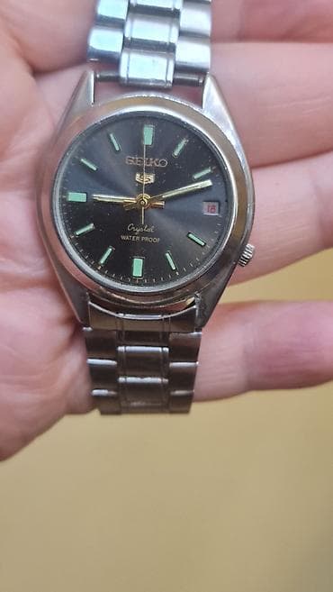 yettel smart satovi: Seiko 5 Crystal – vodootporni ručni sat - Brend/model: Seiko 5 — 2