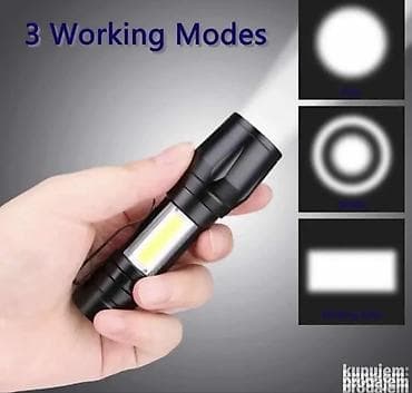 Kompaktna i snažna LED mini lampa izrađena od kvalitetne legure