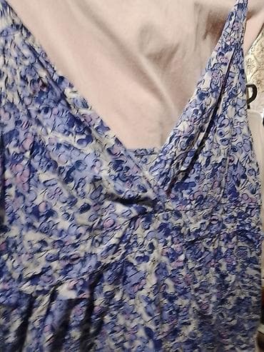 teksas topovi: Ženska letnja haljina na bretele – Flame - Kroj: lagana, A-kroj sa — 2